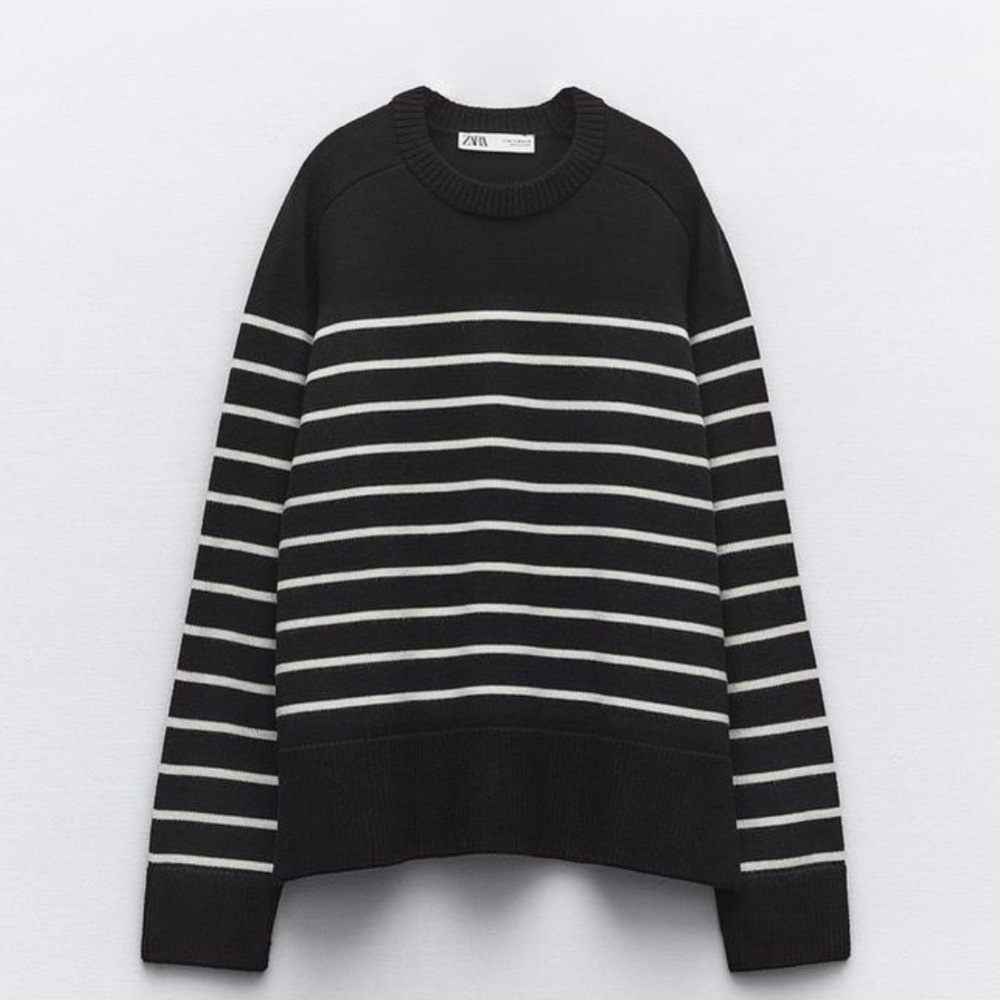 Zara Striped Knit Sweater
